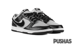 Dunk Low Chenille Swoosh Black Grey 2022 0Df2D