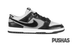Dunk Low Chenille Swoosh Black Grey 2022 0Df2D