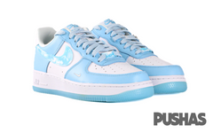 Air Force 1 Low Blue Nail Art W 2022 Cd6C4
