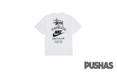 Nike X Stussy The Worldwide Tribe Tee White 2023 F9448