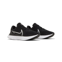 Nike React Infinity Run Flyknit 3 Black White Womens