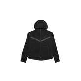 Nike Tech Fleece Windrunner Full Zip Hoodie Black Womens