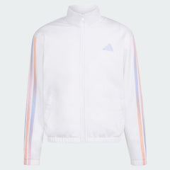 Kids' adidas Long Sleeve 3-Stripes Printed Track Jacket