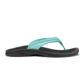 Women's Ohana Sea Glass Black Flip-Flop