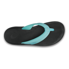 Women's Ohana Sea Glass Black Flip-Flop