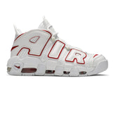 Air More Uptempo White Varsity Red Outline 2021 Be471