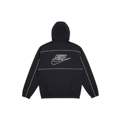 Nike Club Hooded Jacket 'Black / White'