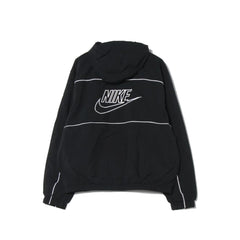 Nike Club Hooded Jacket 'Black / White'