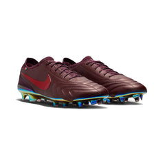 Nike Tiempo Legend 10 Elite Luxe Fg Montebelluna Leather Port Wine 2025