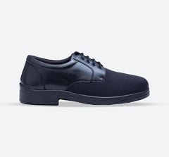 Mens Wide Fit Ryan Lace Up Shoes- Black