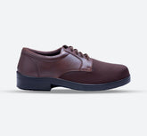 Mens Wide Fit Ryan Lace Up Shoes- Brown
