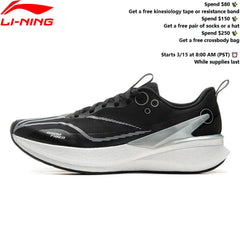 Li-Ning Men's RED HARE 8 PRO Racing Running Shoes BOOM FIBER Cushion Stable Anti-Slip Wearable Sneakers ARPV003 ARPV015 ARPW001