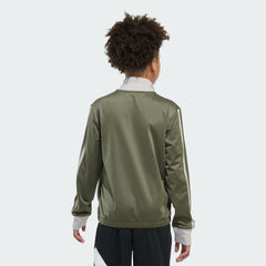 Kids' adidas Long Sleeve Colorblock Tricot Jacket