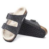 Women's Arizona Rivet Wool Felt Doubleface Grey
