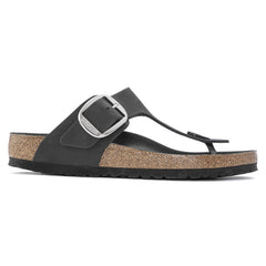 Women's Gizeh Big Buckle Oiled Black 1023334