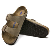 Arizona Taupe Suede Soft Footbed 0951301/0951303