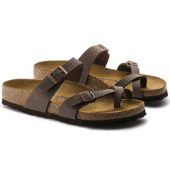Women's Mayari Mocca Birkibuc Sandal 0071061/0071063