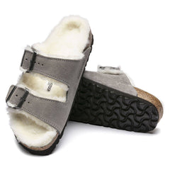 Women's Arizona Fur Stone Coin Shearling