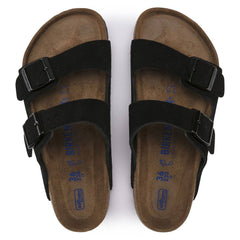 Arizona Black Suede Soft Footbed 0951321