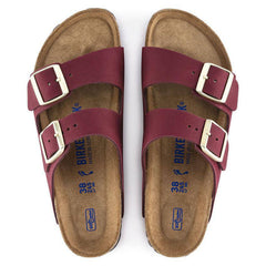 Women's Arizona Maroon Soft Footbed