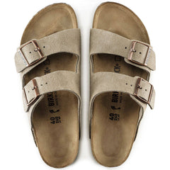 Arizona Taupe Suede Sandal Hard Footbed 0051461/0051463