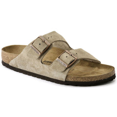 Arizona Taupe Suede Sandal Hard Footbed 0051461/0051463
