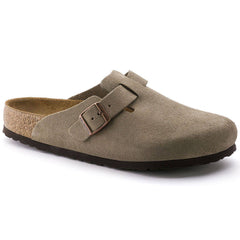 Boston Taupe Suede Soft Footbed Sandal 0560771/0560773
