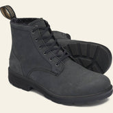 1931 Black Lace Up Boot
