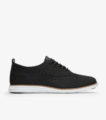 Haan Women's Original Grand Stitchlite Wingstop Oxford Black Knit W14807