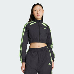 Women's adidas Teamgeist Adicolor Cropped Track Top