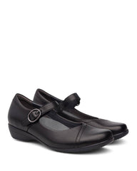 Women's Fawna Black Milled Nappa Mary Jane