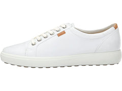 Women's Soft 7 White Lace Up Sneakers 43000301007