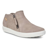 Women's Soft 7 Warm Grey Powder Zip Bootie 43024350666