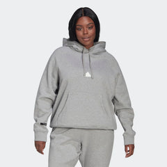 Women's adidas Oversized Hooded Sweatshirt (Plus Size)