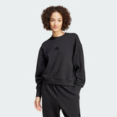 Women's adidas ALL SZN Fleece Loose Sweatshirt