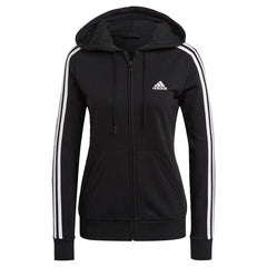 Women's adidas Essentials French Terry 3-Stripes Full-Zip Hoodie