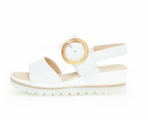 Women's Platform Sandal 84.645.21 Weiss White