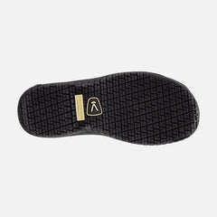 Women's PTC Black Lace Up Work Shoe