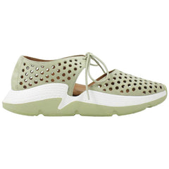 des Pieds Women's Himar Sage Kid Suede Sneaker