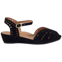 des Pieds Women's Brenn Black Suede