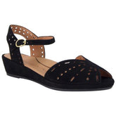 des Pieds Women's Brenn Black Suede