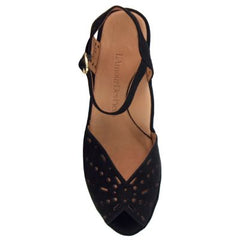 des Pieds Women's Brenn Black Suede