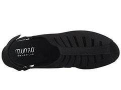 Women's Abby Black Nubuck Slingback Sandal