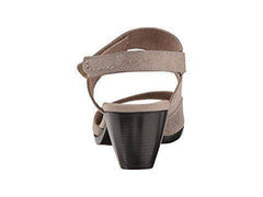 Women's Fabiana Silver Metallic Nubuck Sandal