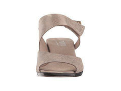 Women's Fabiana Silver Metallic Nubuck Sandal