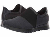 Women's KJ Grey Fabric Gore Slip-On Sneaker