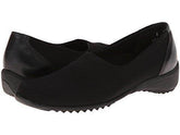 Women's Traveler Black Stretch Fabric Slip On