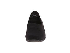 Women's Traveler Black Stretch Fabric Slip On