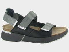 Women's Odyssey Soft Black Sterling Silver