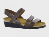 Kayla Wedge Sandal Buffalo Leather